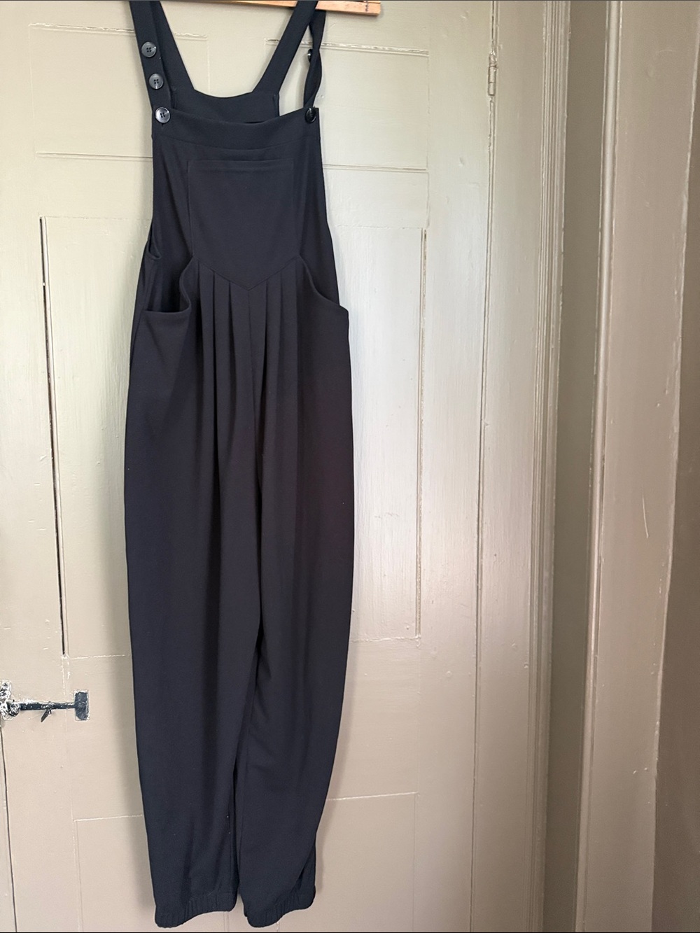Halara med romper black